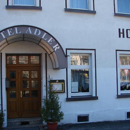 Hotel-Restaurant-Adler Reichenbach im Vogtland Exterior foto